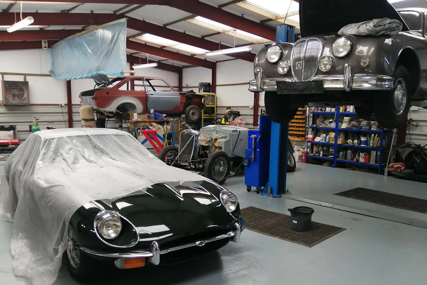E-type Jaguar