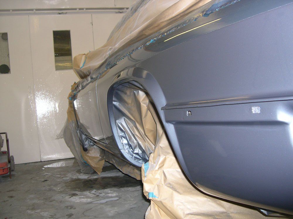 Jaguar XJS car repaint