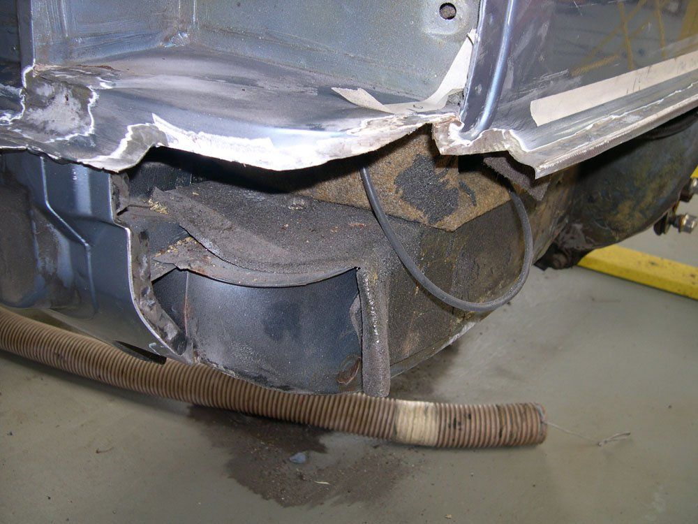 Jaguar XJS bodywork rust