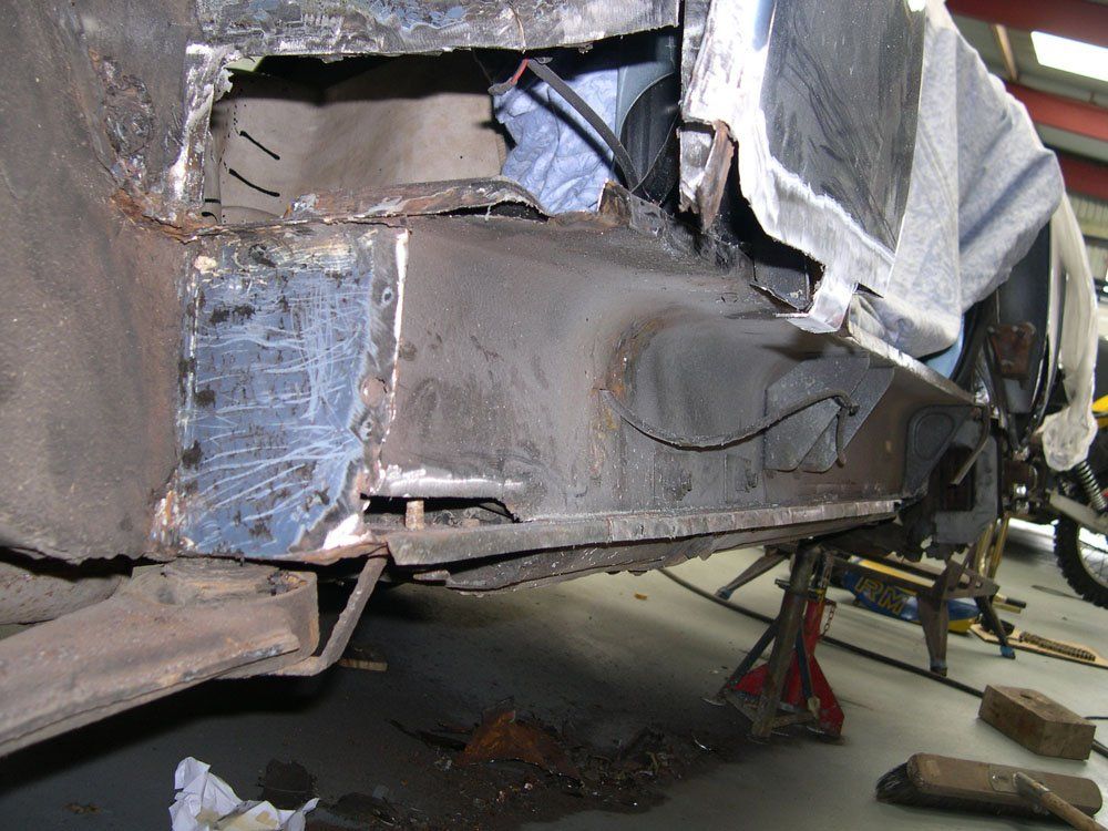 Jaguar XJS bodywork repair