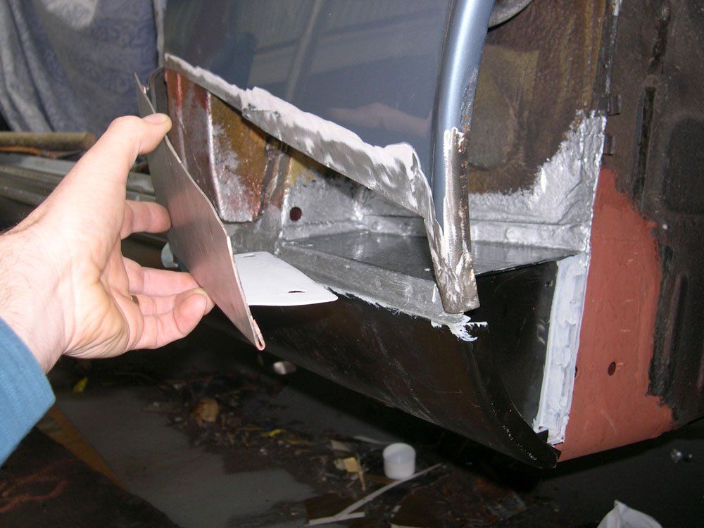 Jaguar XJS panel replacement