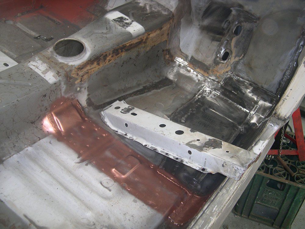 Mark 2 Escort welding