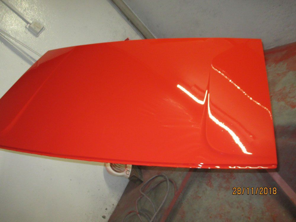 Triumph Stag panel repaint