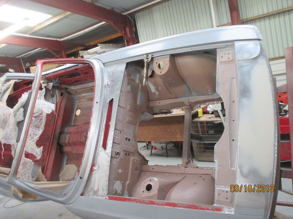 Triumph Stag bodywork restoration