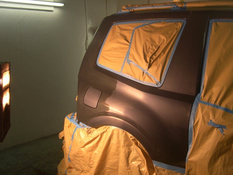 Mitsubishi Shogun repaint